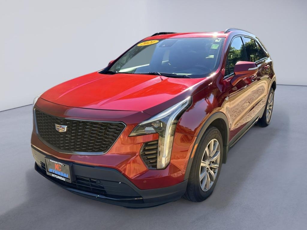 Used 2021 Red Cadillac AWD Sport image 1