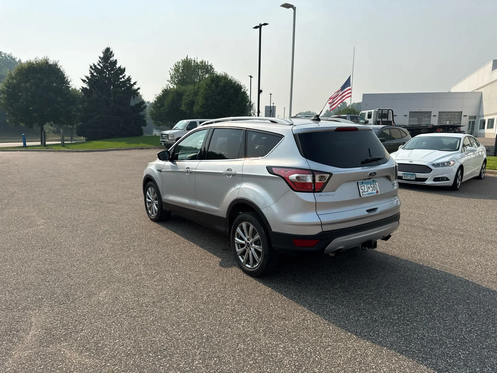 Used 2018 Ingot Silver Metallic Ford Titanium image 5
