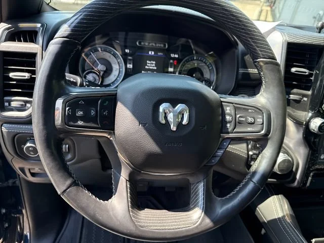 Used 2021 Patriot Blue Pearlcoat Ram Limited image 35