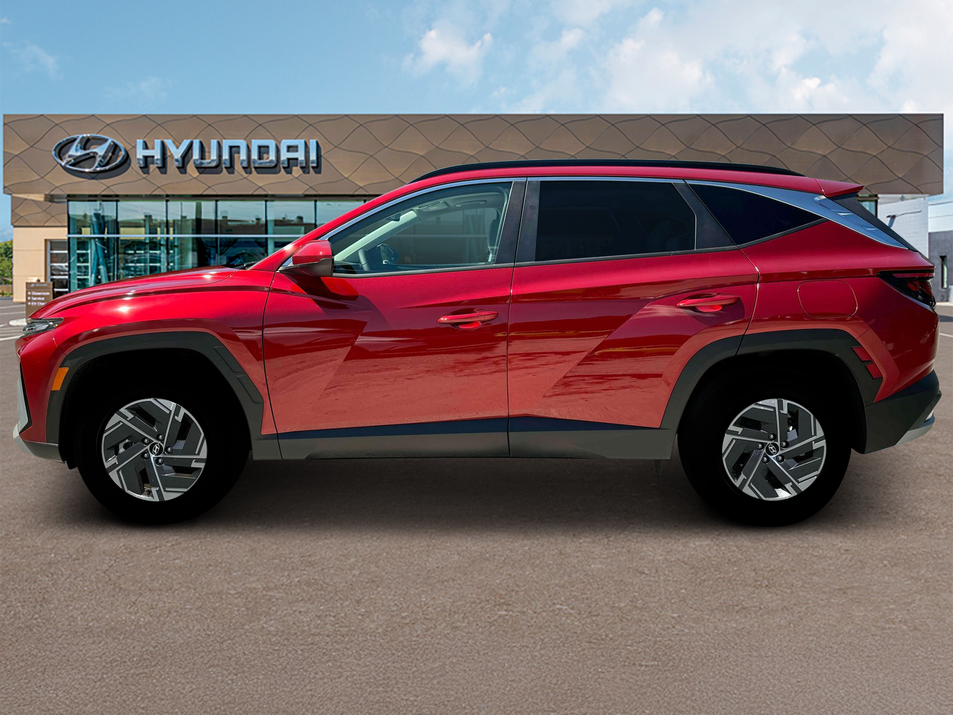 New 2025 Red Hyundai Blue image 3