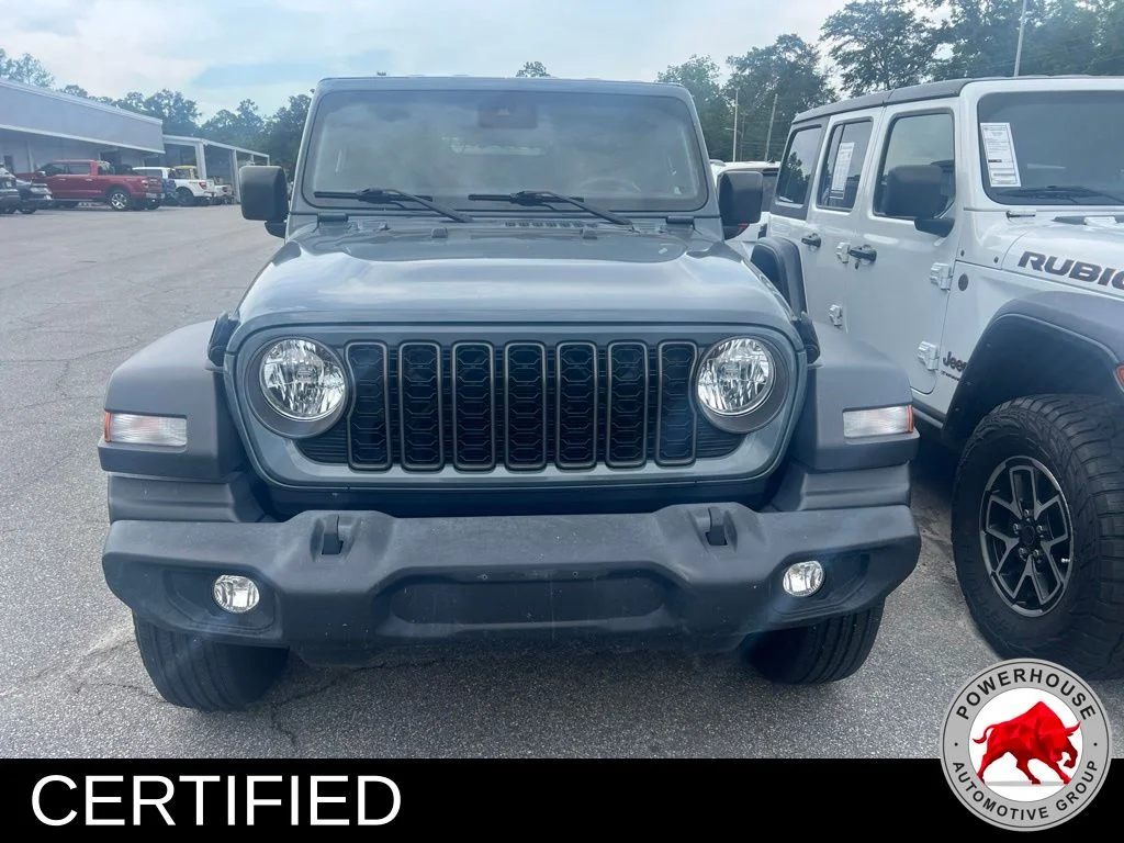 Used 2024 Gray Jeep Sport S image 3
