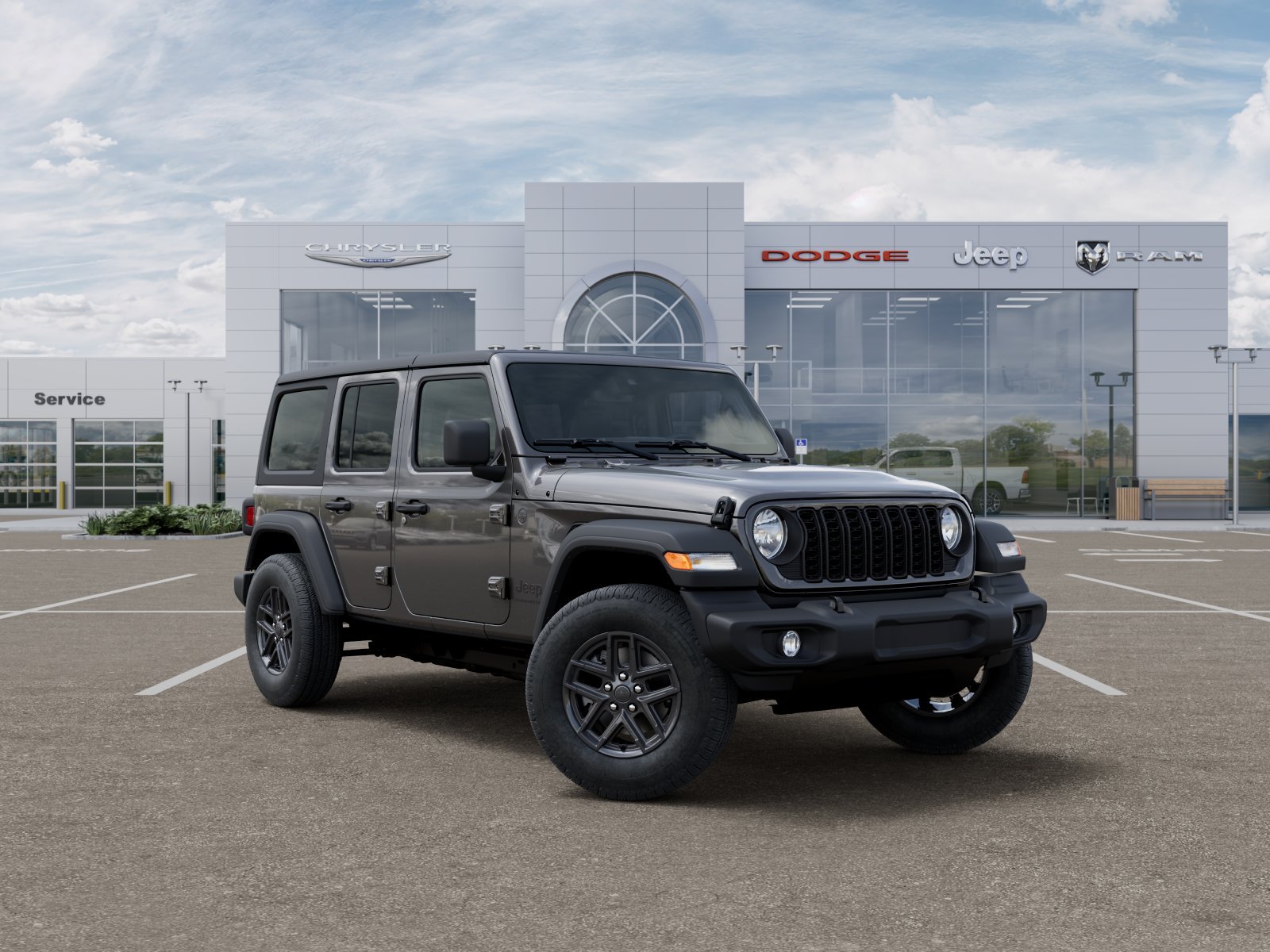 New 2026 Granite Crystal Metallic Clearcoat Jeep Sport image 32