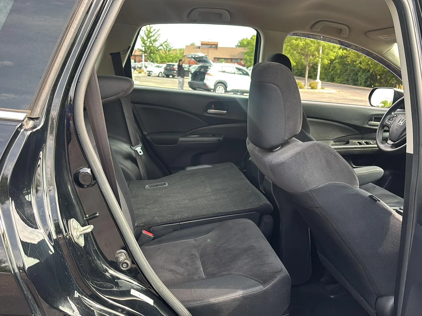 Used 2014 Crystal Black Pearl Honda LX image 17