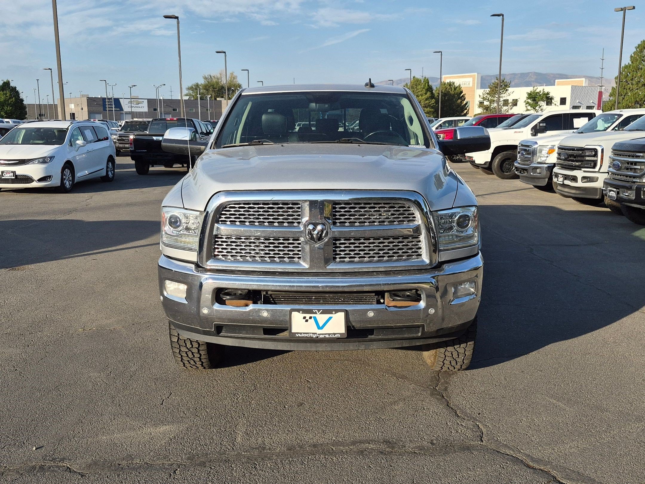 Used 2016 Bright Silver Metallic Clearcoat Ram Laramie image 9