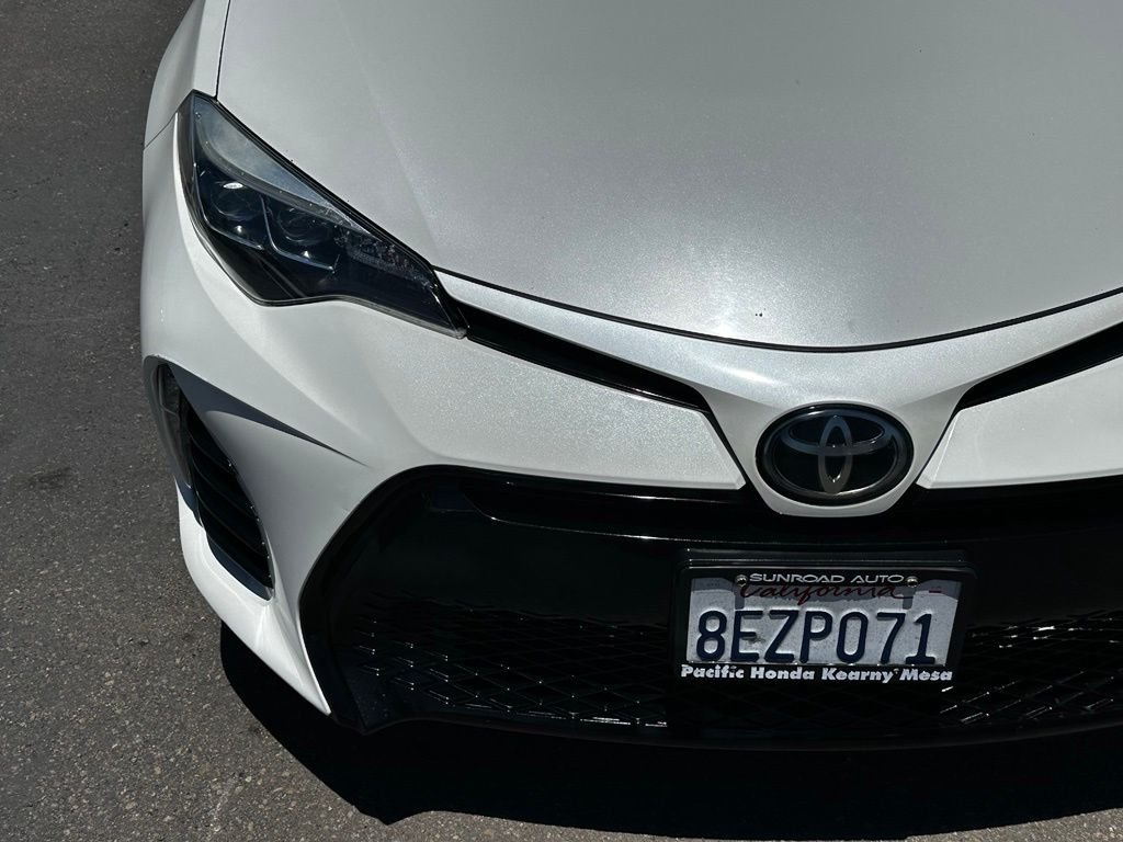 Used 2019 White Toyota SE image 3