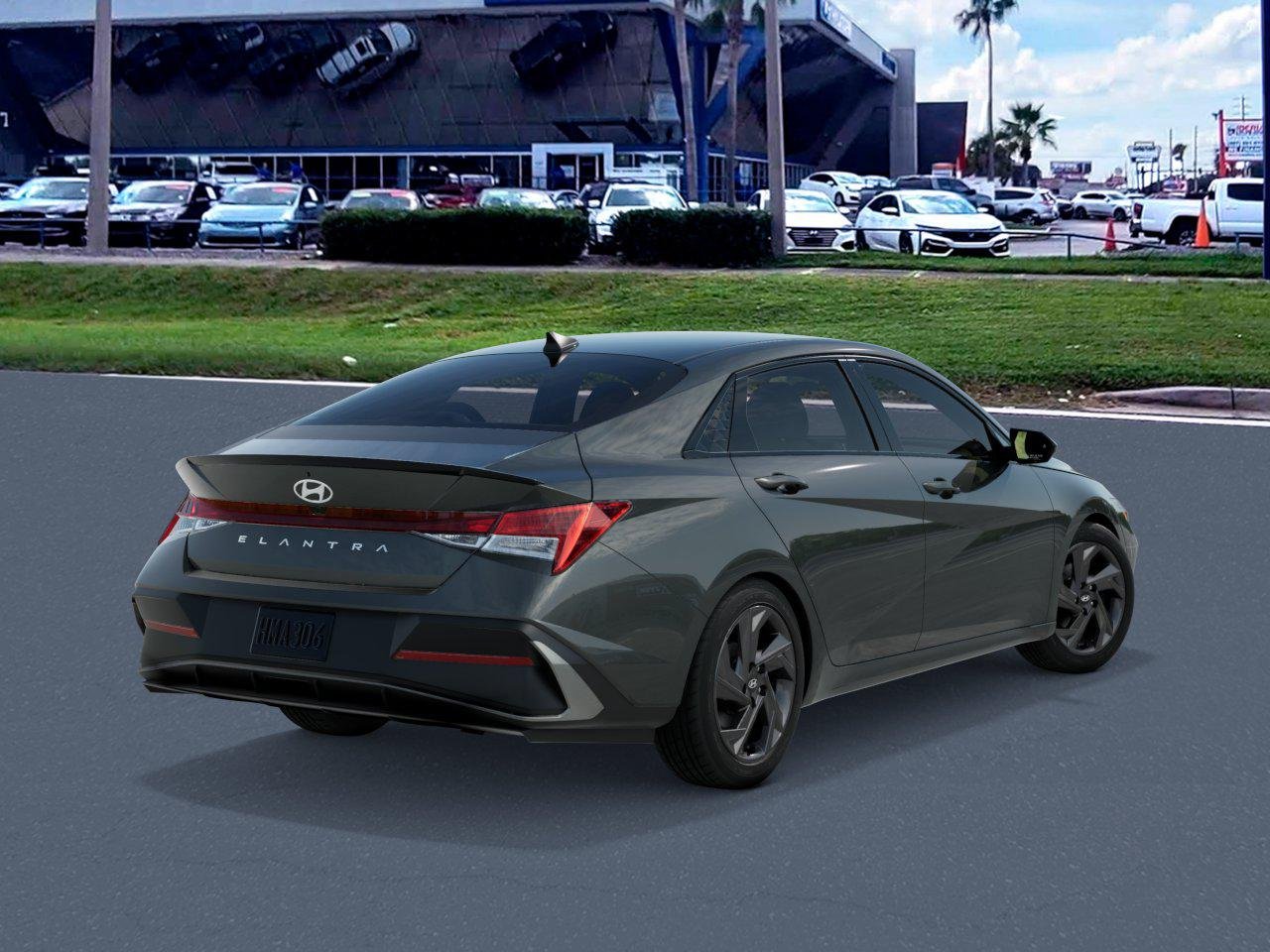 New 2026 Amazon Gray Hyundai SEL Sport image 37