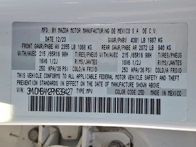 Used 2024 White Mazda 2.5 S image 25