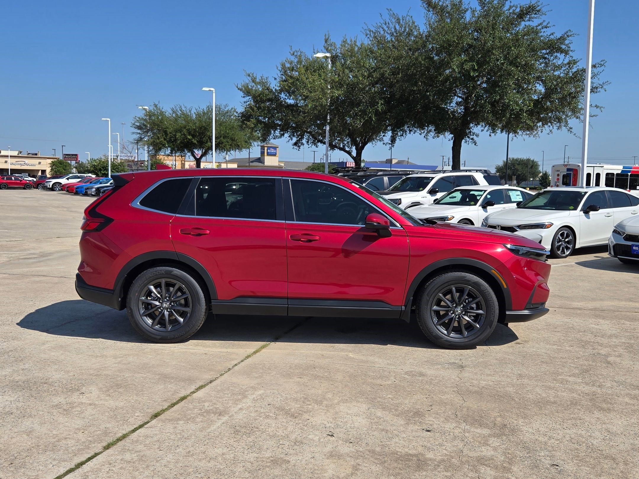 New 2026 Radiant Red Metallic Honda EX-L image 3