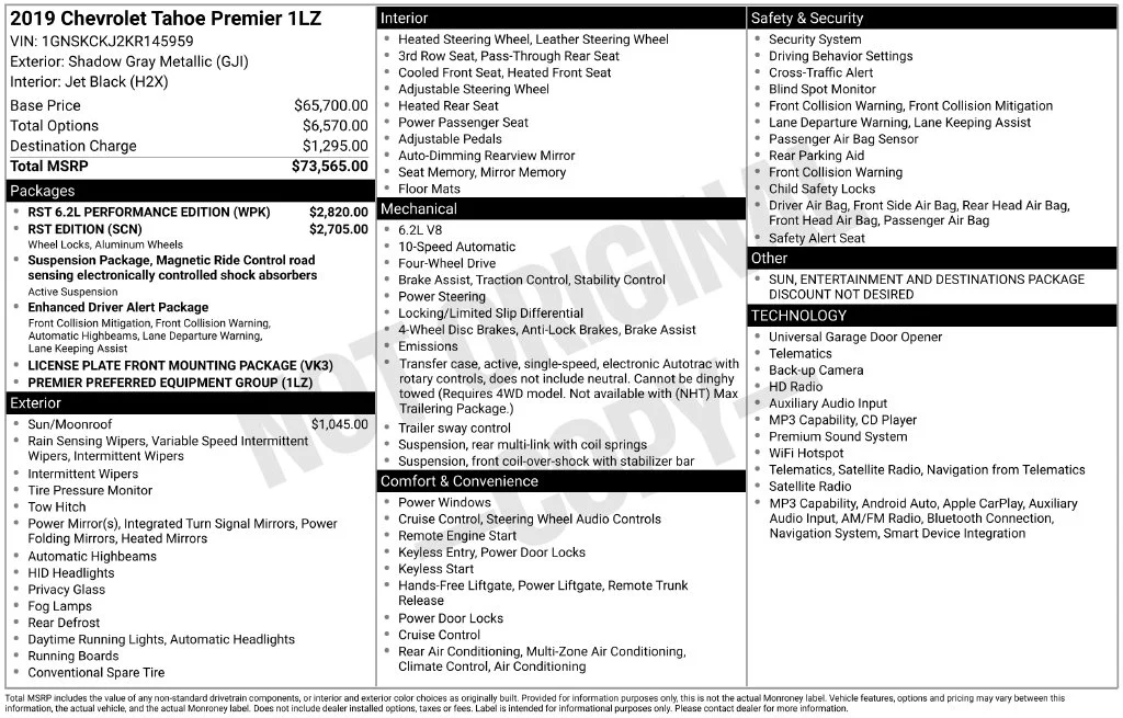 Used 2019 Gray Chevrolet Premier image 2