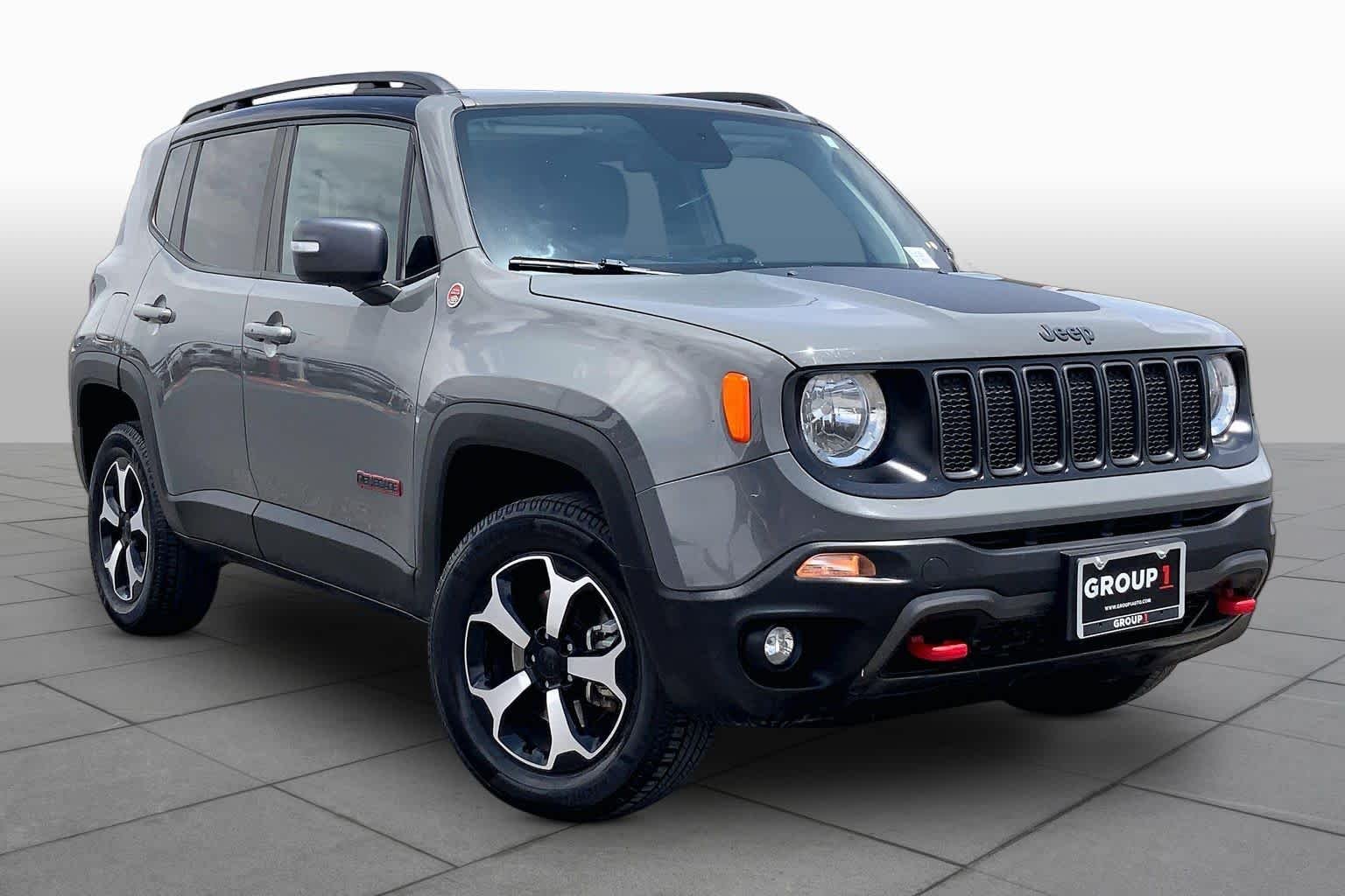 Used 2020 Sting-Gray Clearcoat Jeep Trailhawk image 3