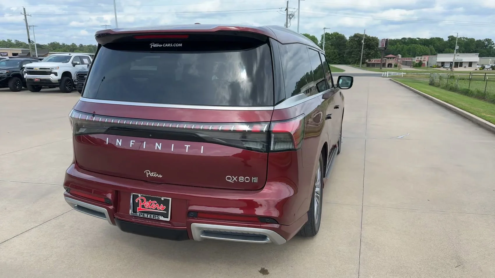 Used 2025 Coulis Red INFINITI SENSORY image 8