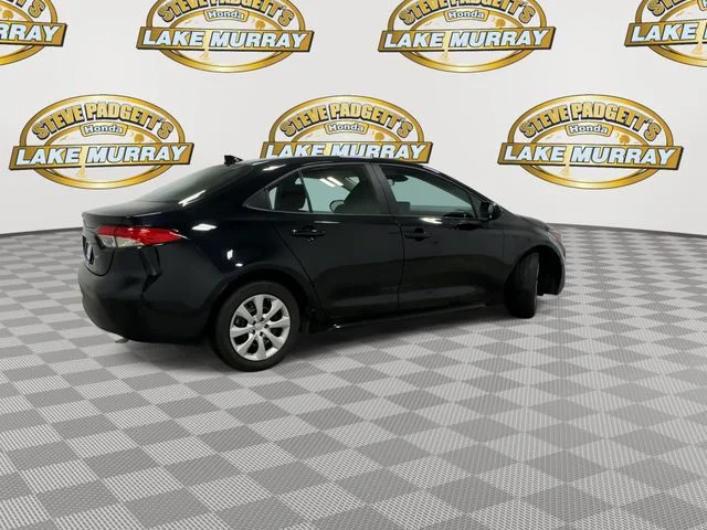 Used 2024 Midnight Black Metallic Toyota LE image 3