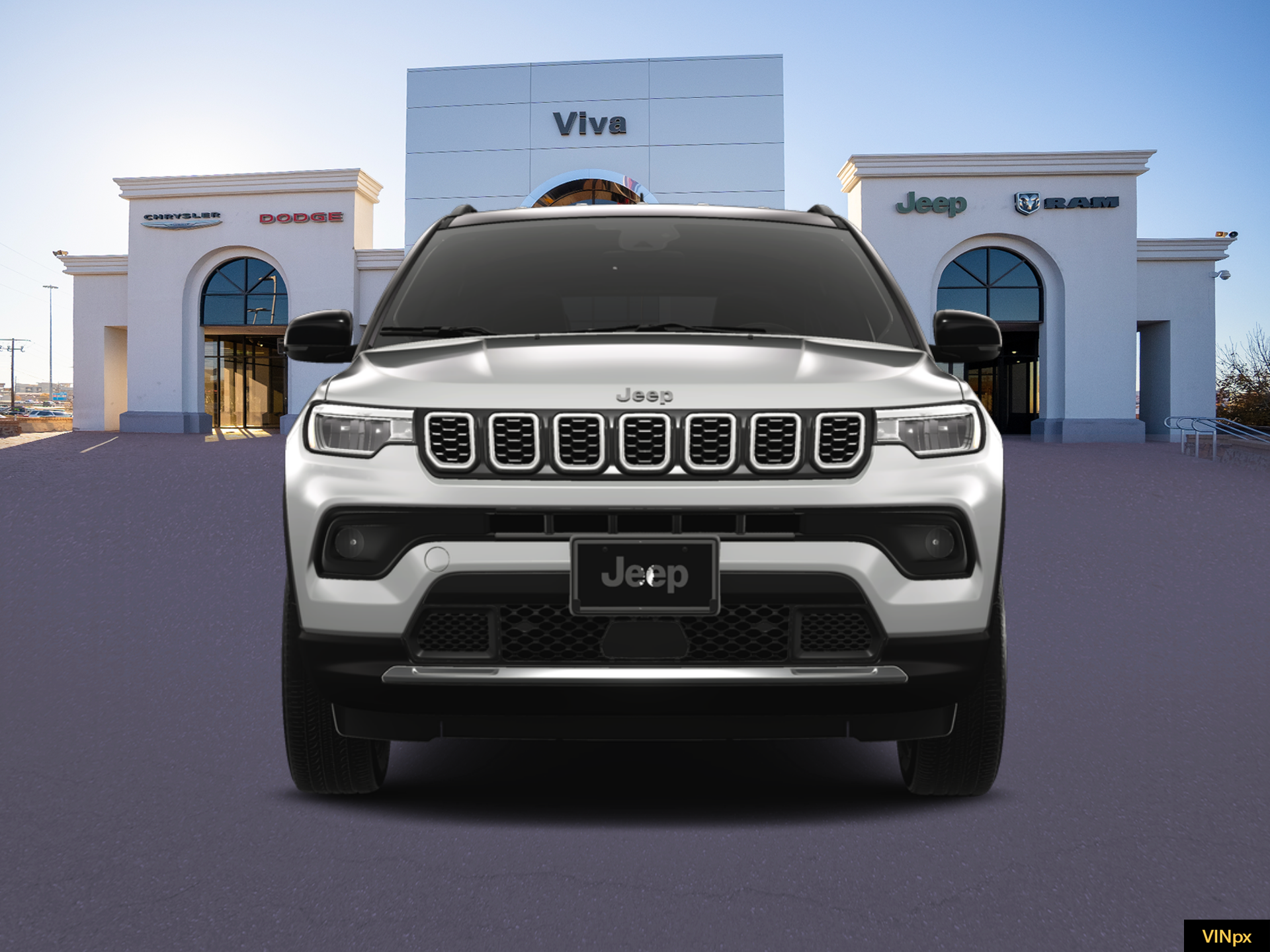 New 2026 Bright White Clear-Coat Exterior Paint Jeep Limited image 12