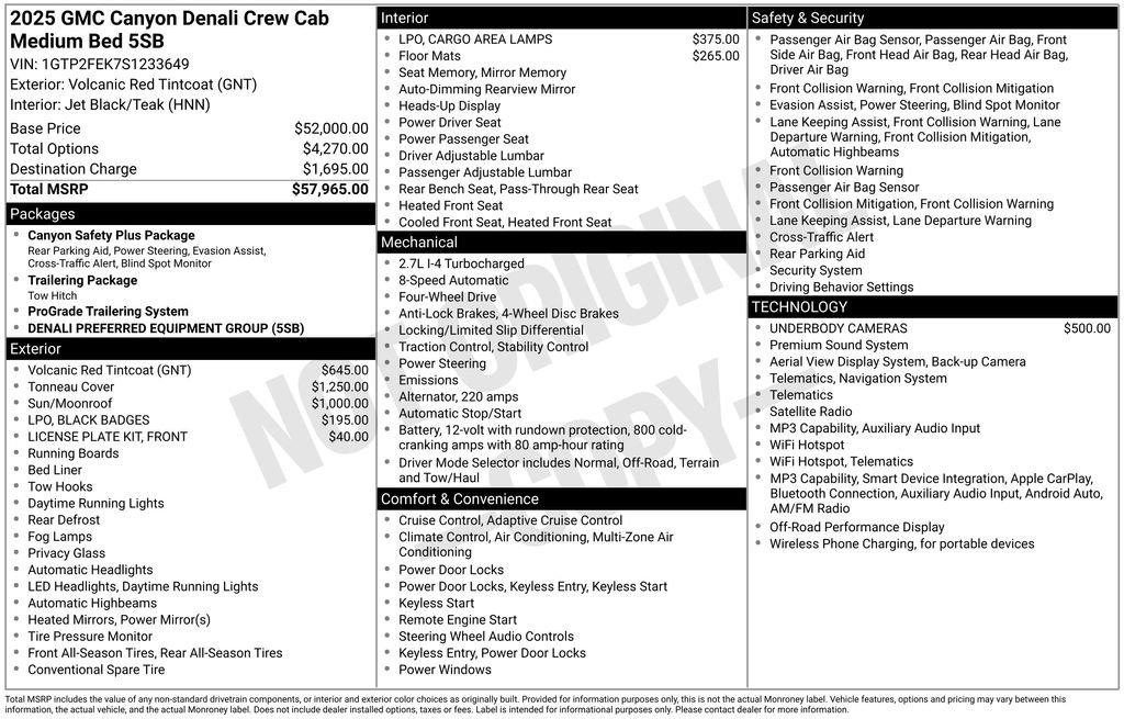 2025 GMC Canyon Denali - Photo 27