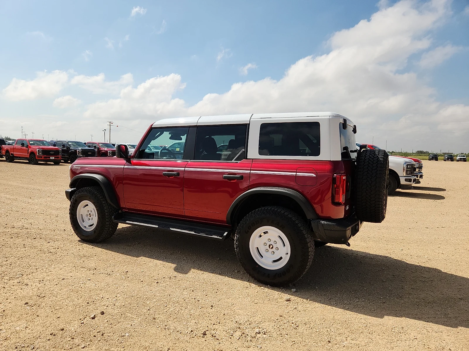 New 2026 Ruby Red Metallic Tinted Clearcoat Ford Heritage Edition image 4