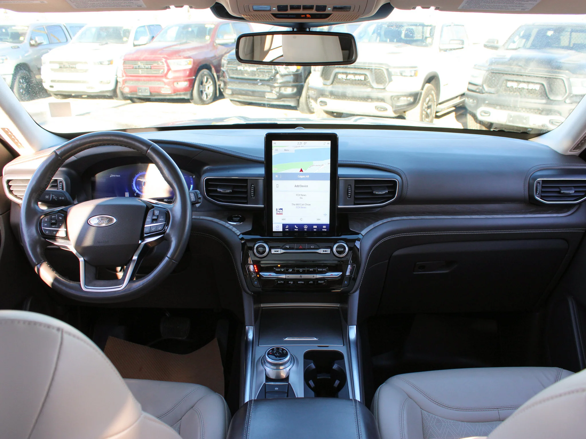 Certified Used 2023 Black Ford Platinum * No Accidents | Apple CarPlay | Luxury 3-Row SUV | Bang & Olufsen | Adaptive Cruise image 4