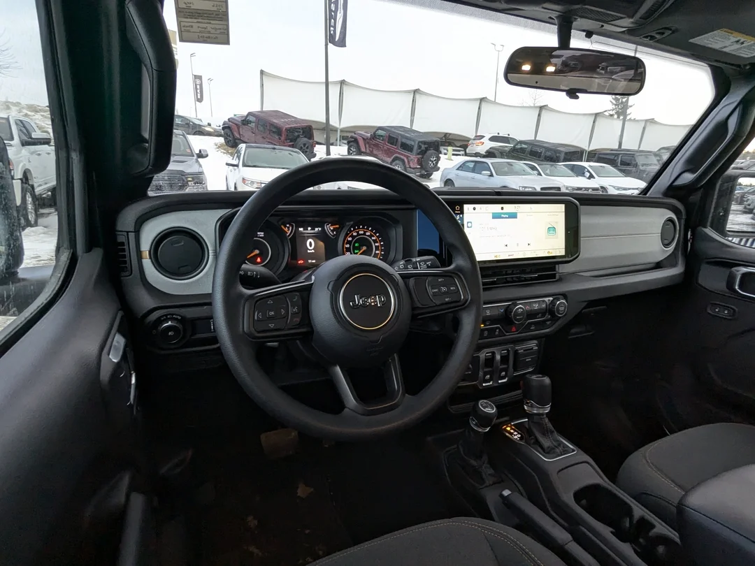 New 2026 Black Jeep Sport - - 4x4 - 2.0L Turbo Engine - 12.3 Uconnect 5 Display - Black Freedom Hardtop & More! image 22