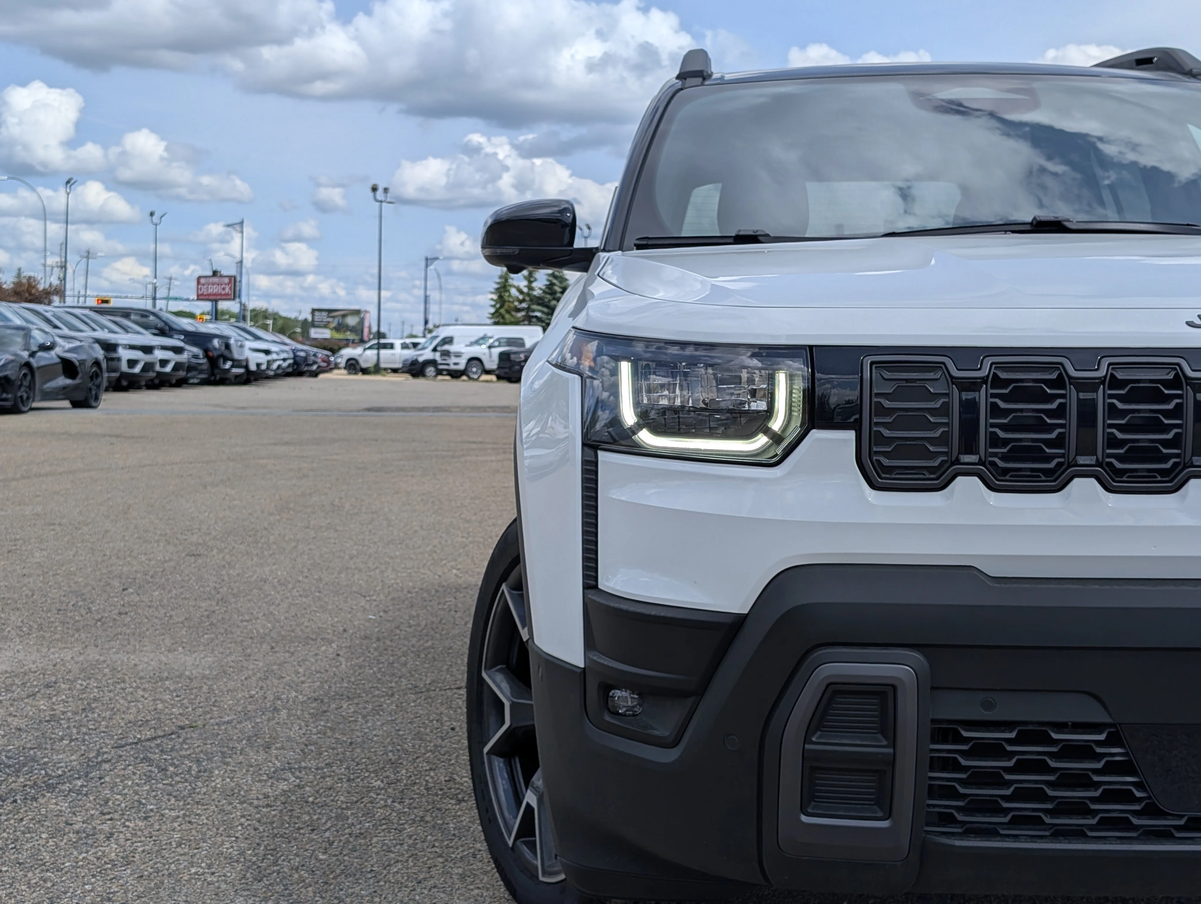 New 2026 Bright White Jeep Overland image 11