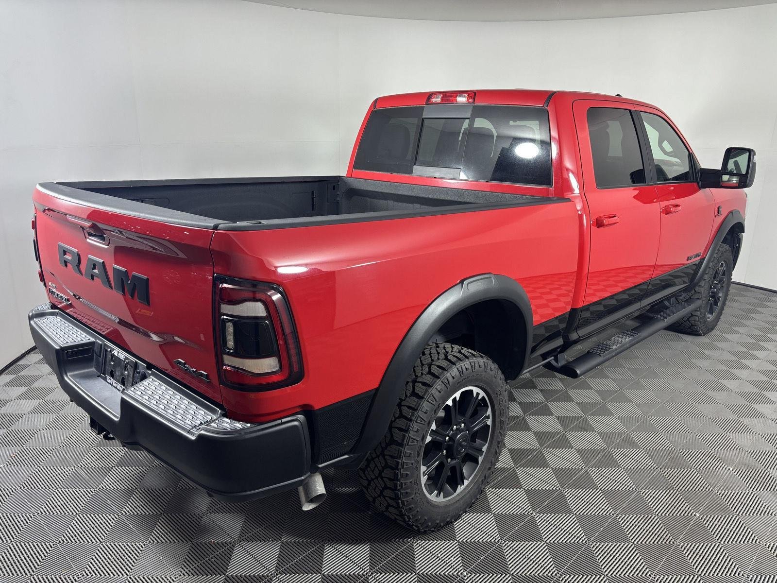 Used 2024 Flame Red Clearcoat Ram Rebel image 8