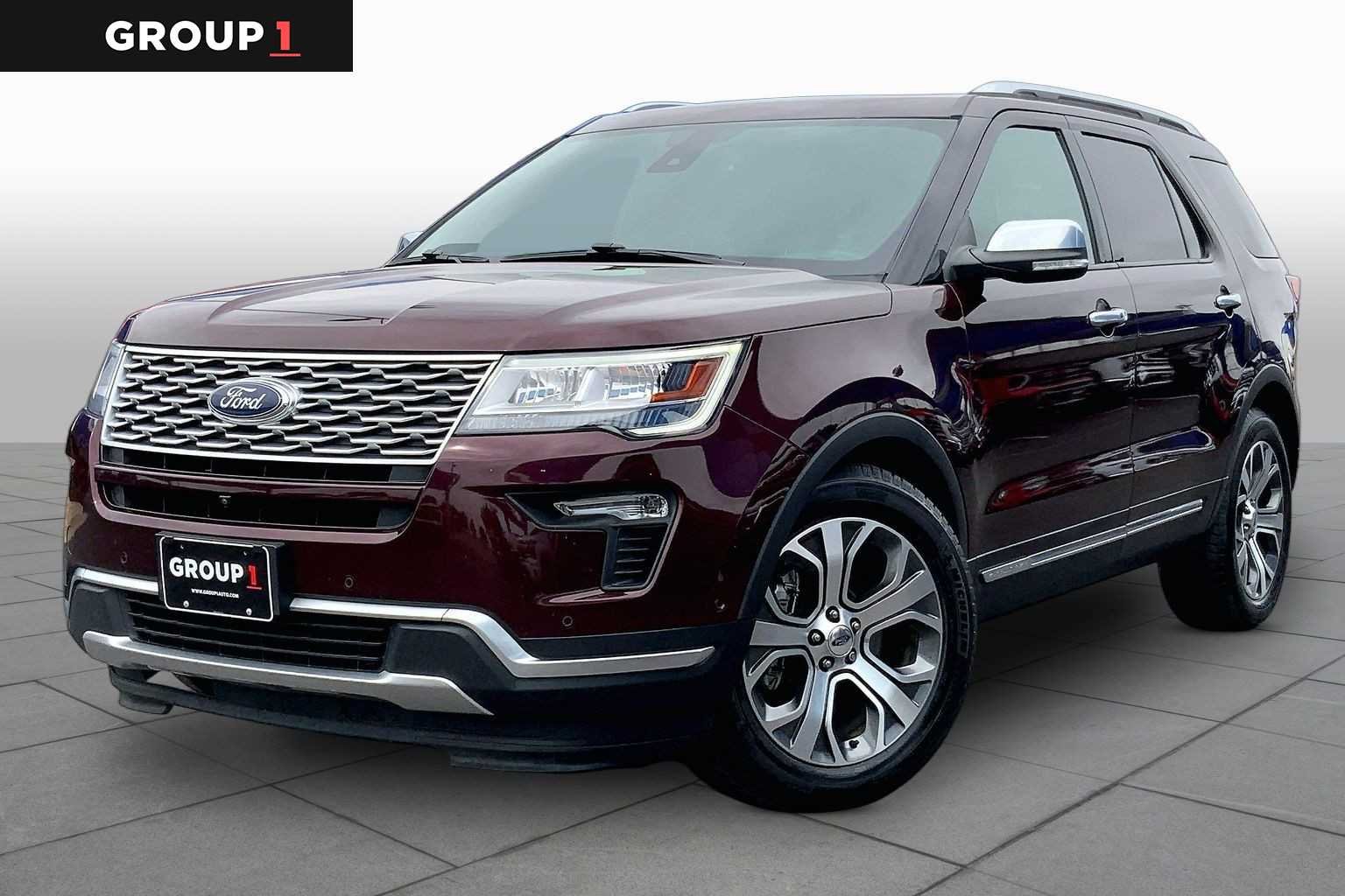 2018 Ford Explorer Platinum