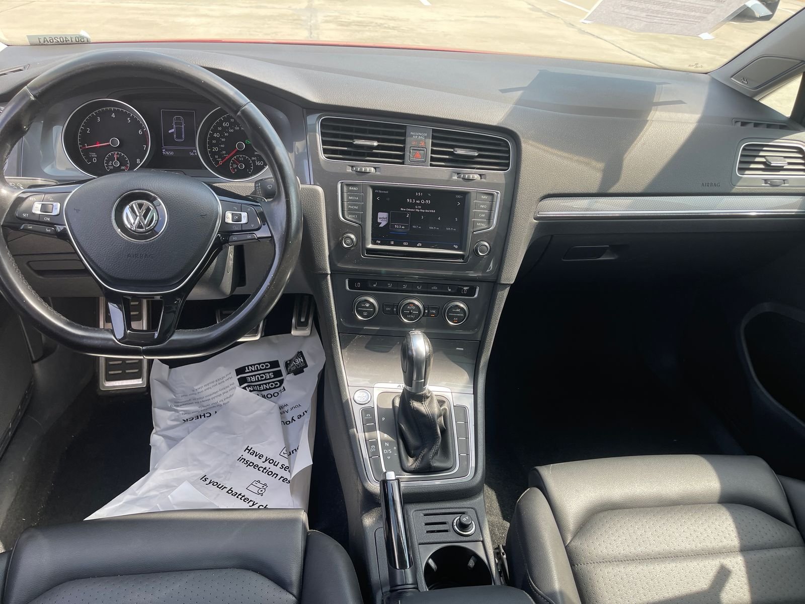 Used 2017 Red Volkswagen TSI SEL image 22