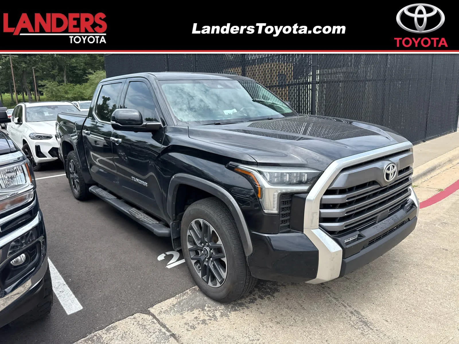 Used 2024 Midnight Black Metallic Toyota Limited image 1