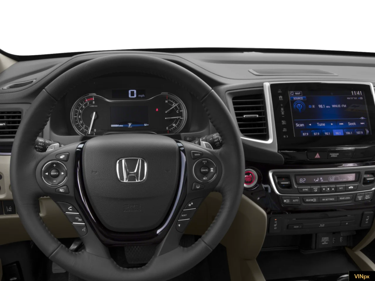 Used 2017 Modern Steel Metallic Honda Touring image 7