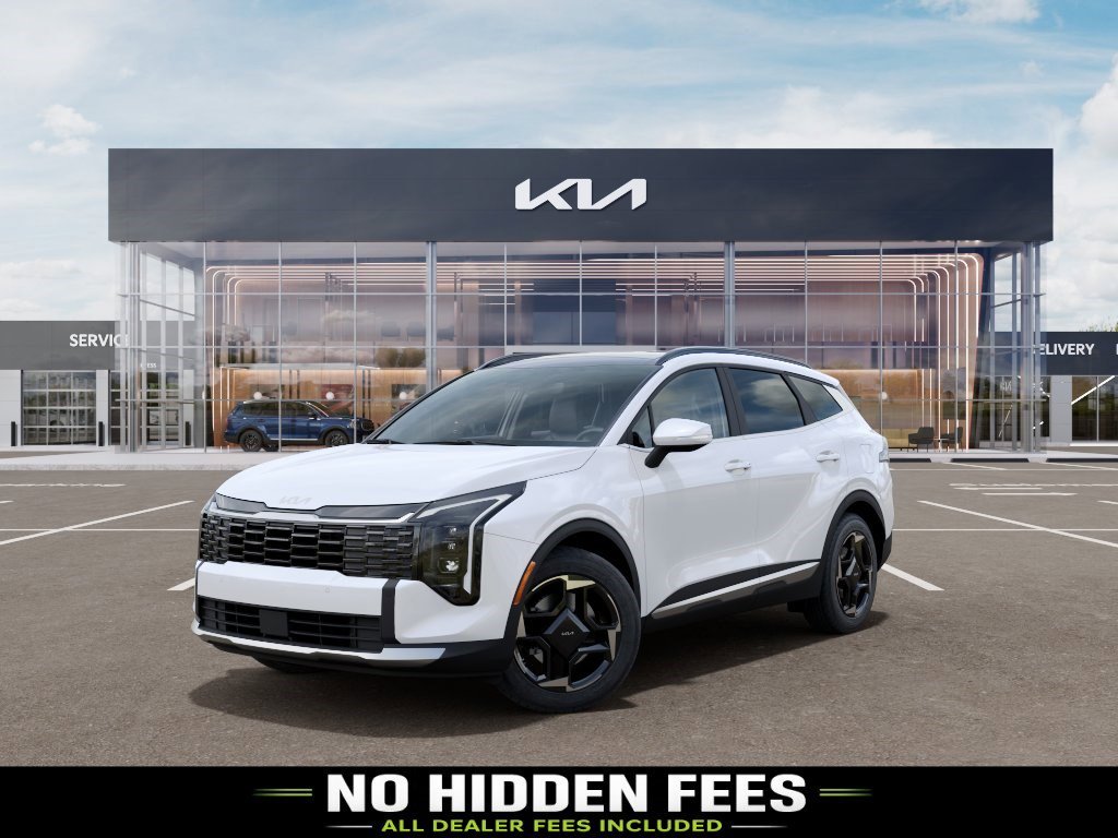 New 2026 Glacial White Kia EX image 1