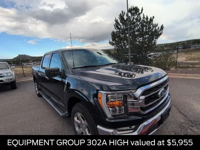 Used 2022 Blue Ford XLT image 3