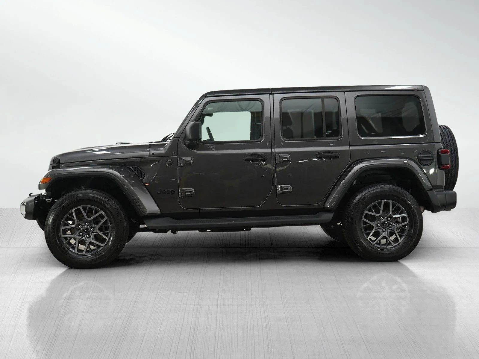 Used 2025 Jeep Wrangler 4-Door Sahara with VIN 1C4PJXEG0SW575743 for sale in Hopkins, Minnesota