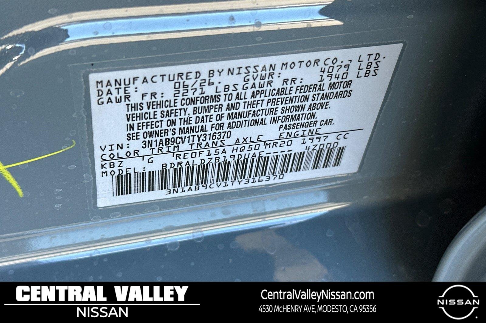 New 2026 Atlantic Gray Metallic Nissan SV image 26