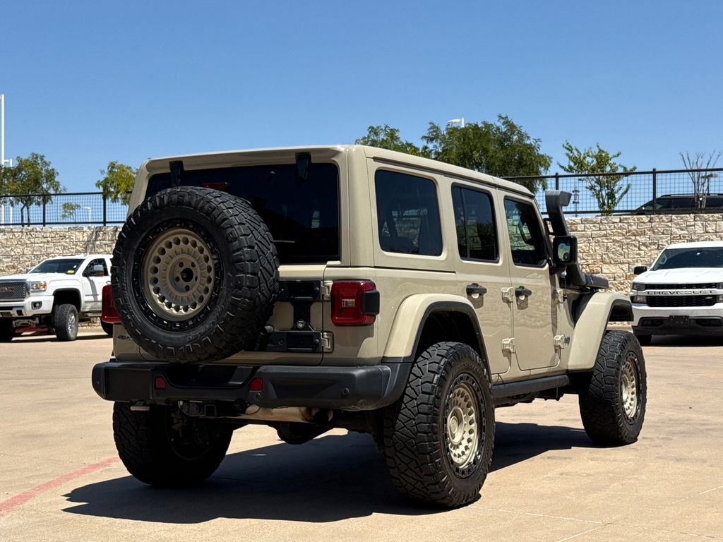 Used 2022 Beige Jeep Unlimited Rubicon 4xe image 8