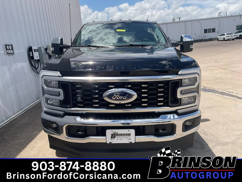 New 2026 Agate Black Metallic Ford LARIAT image 2