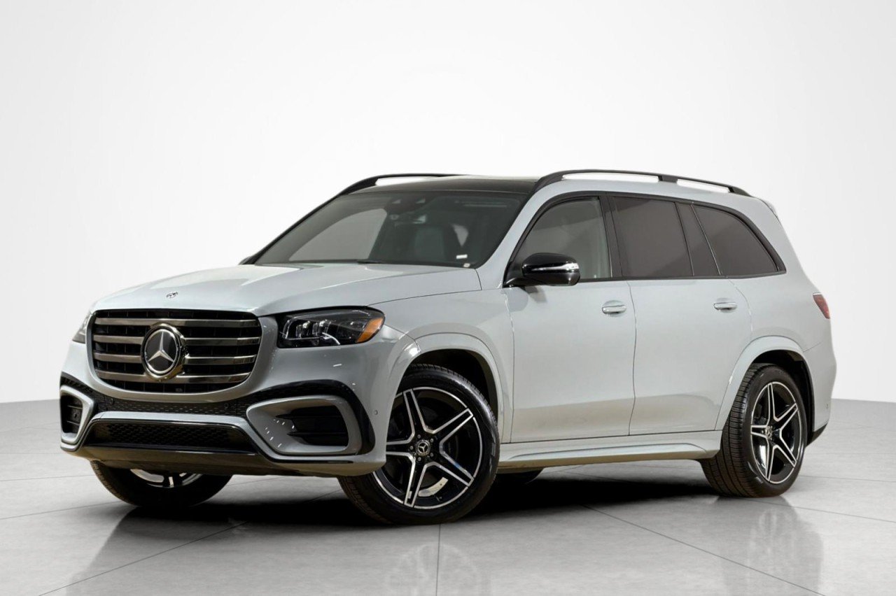 Certified Used 2024 MANUFAKTUR Alpine Grey Mercedes-Benz GLS 450 image 1