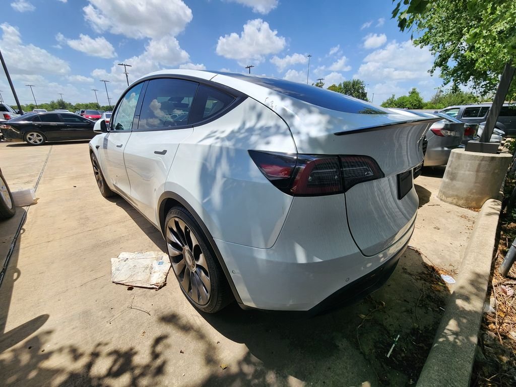 Used 2022 Pearl White Multi-Coat Tesla Performance image 5