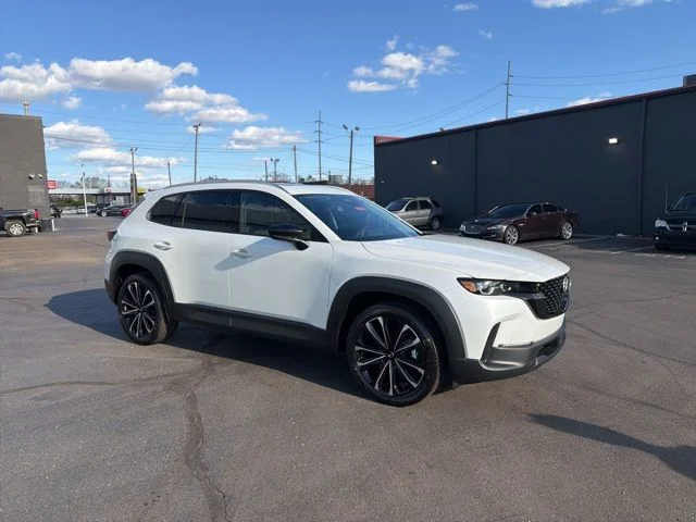 New 2026 Wind Chill Pearl Mazda 2.5 S Premium AWD image 2