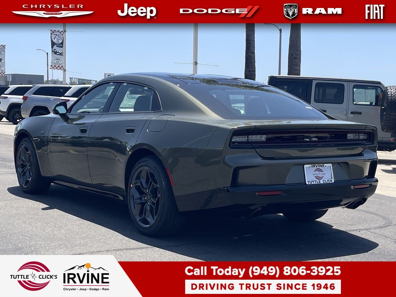 New 2026 Green Machine Exterior Paint Dodge R/T image 4