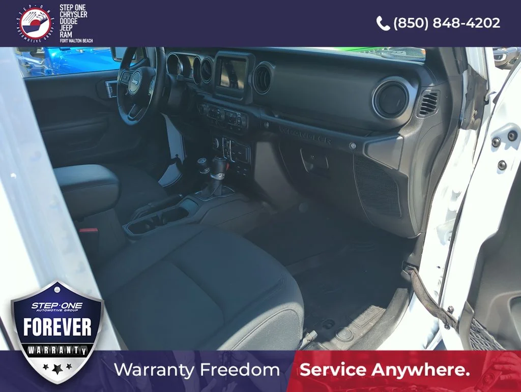 Certified Used 2022 White Jeep Unlimited High Tide image 25