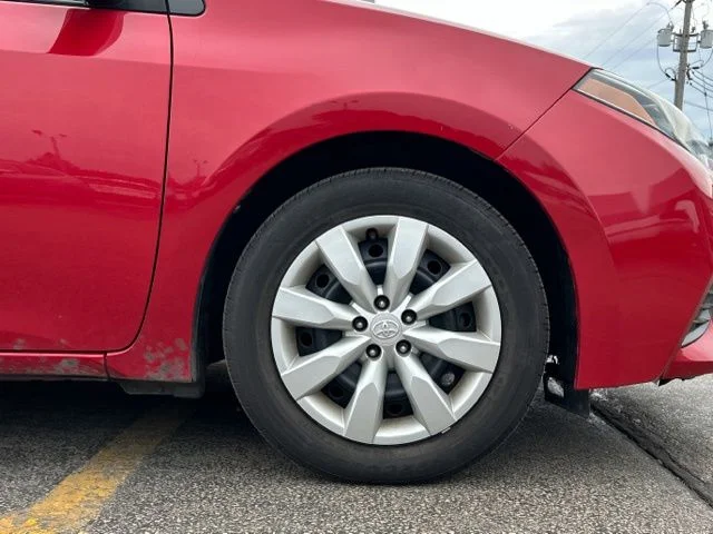 Used 2016 Barcelona Red Metallic Toyota LE image 14