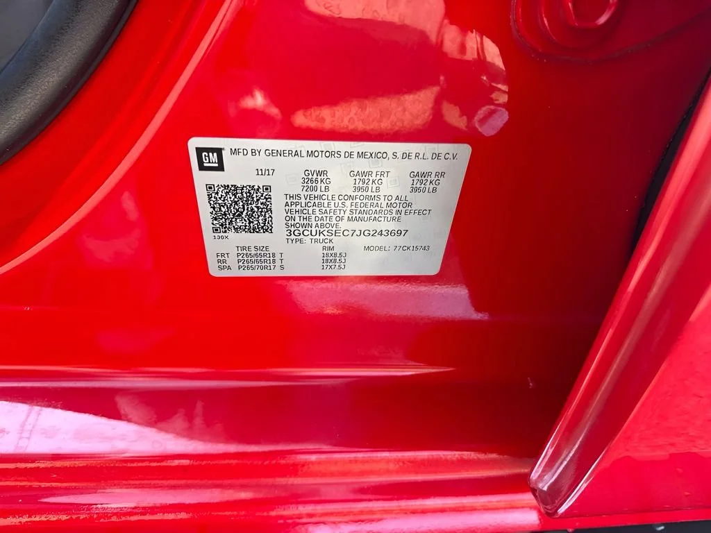 Used 2018 RED HOT Chevrolet LTZ image 35