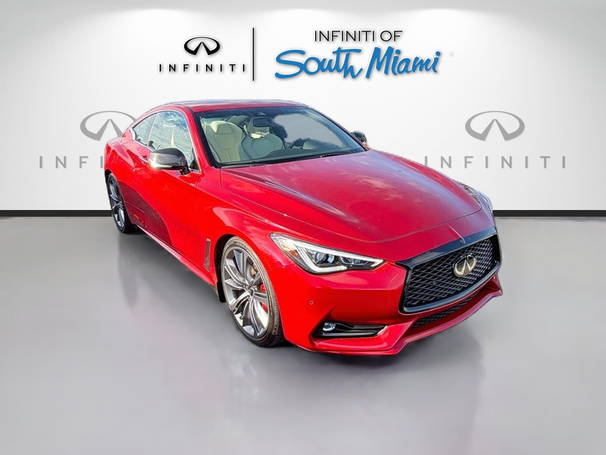 Certified Used 2022 Dynamic Sunstone Red INFINITI RED SPORT 400 image 1