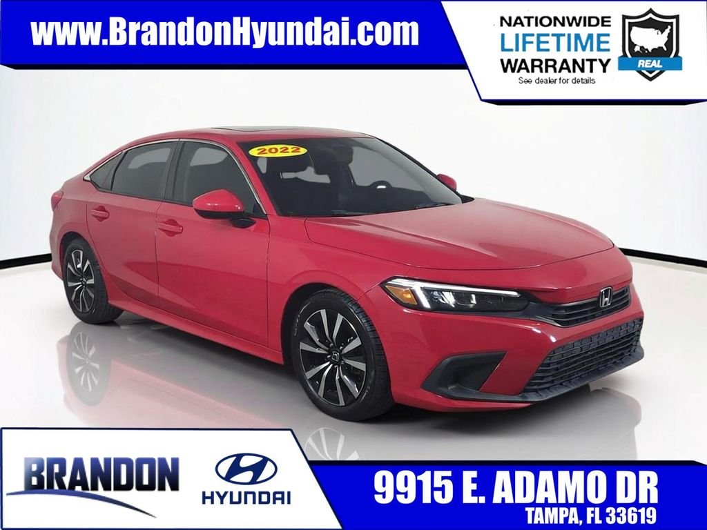 Used 2022 Red Honda EX image 1