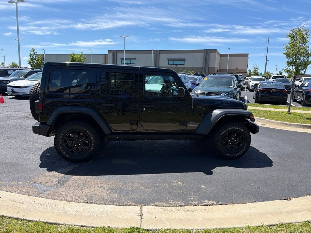 Used 2023 Black Jeep Willys 4xe image 8