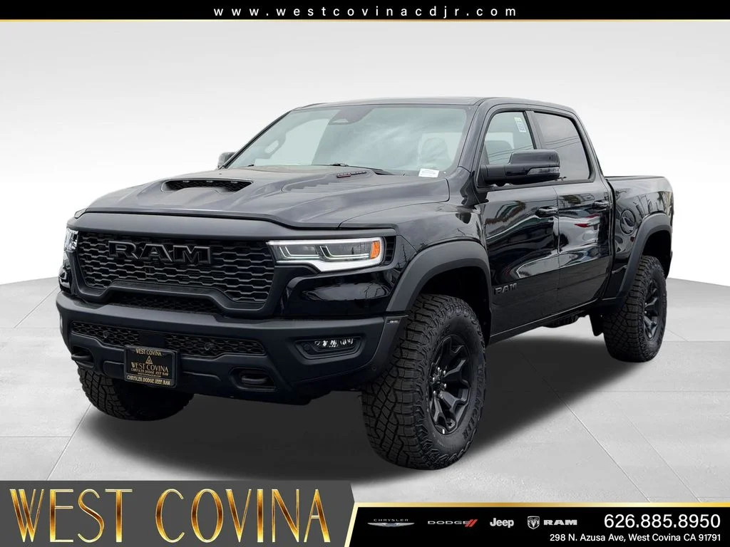 New 2026 Diamond Black Crystal Pearl-Coat Exterior Paint RAM RHO image 1