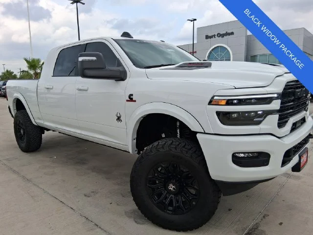 New 2026 Bright White Clear-Coat Exterior Paint RAM Laramie image 1