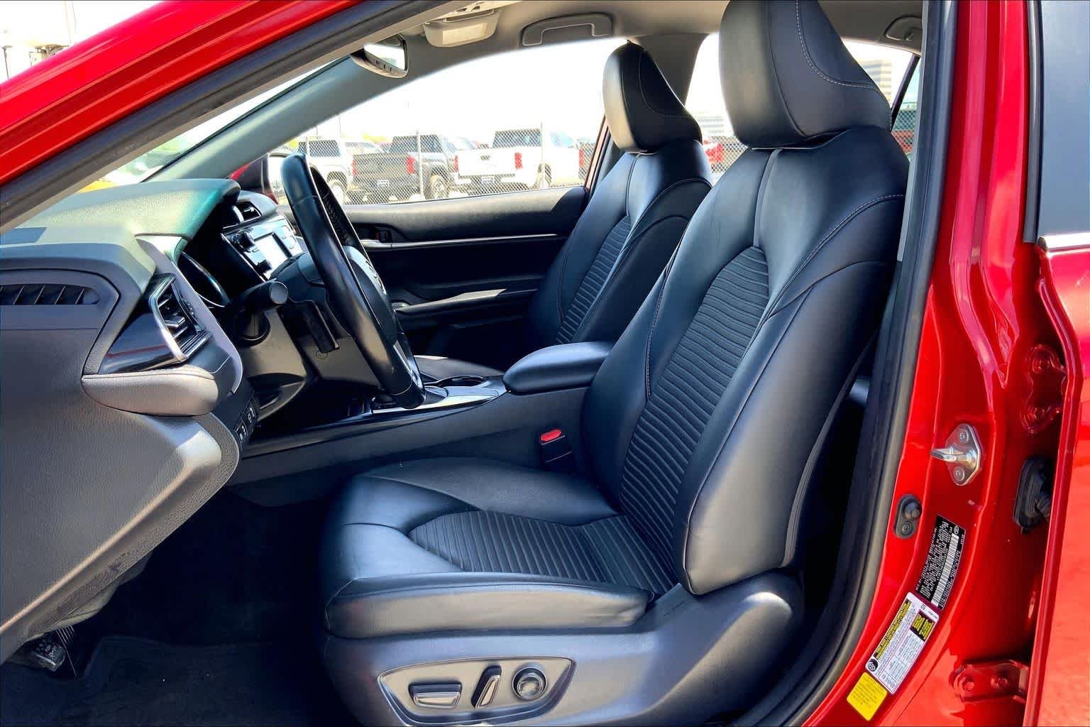 Used 2019 Supersonic Red Toyota SE image 8