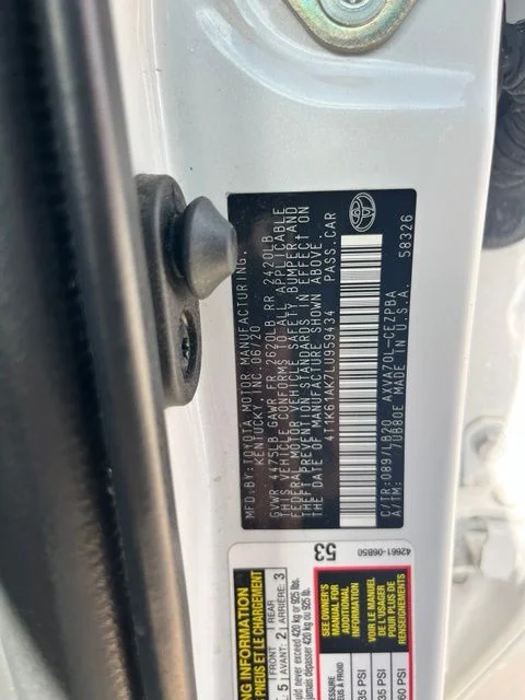 Used 2020 Beige Toyota XSE image 14