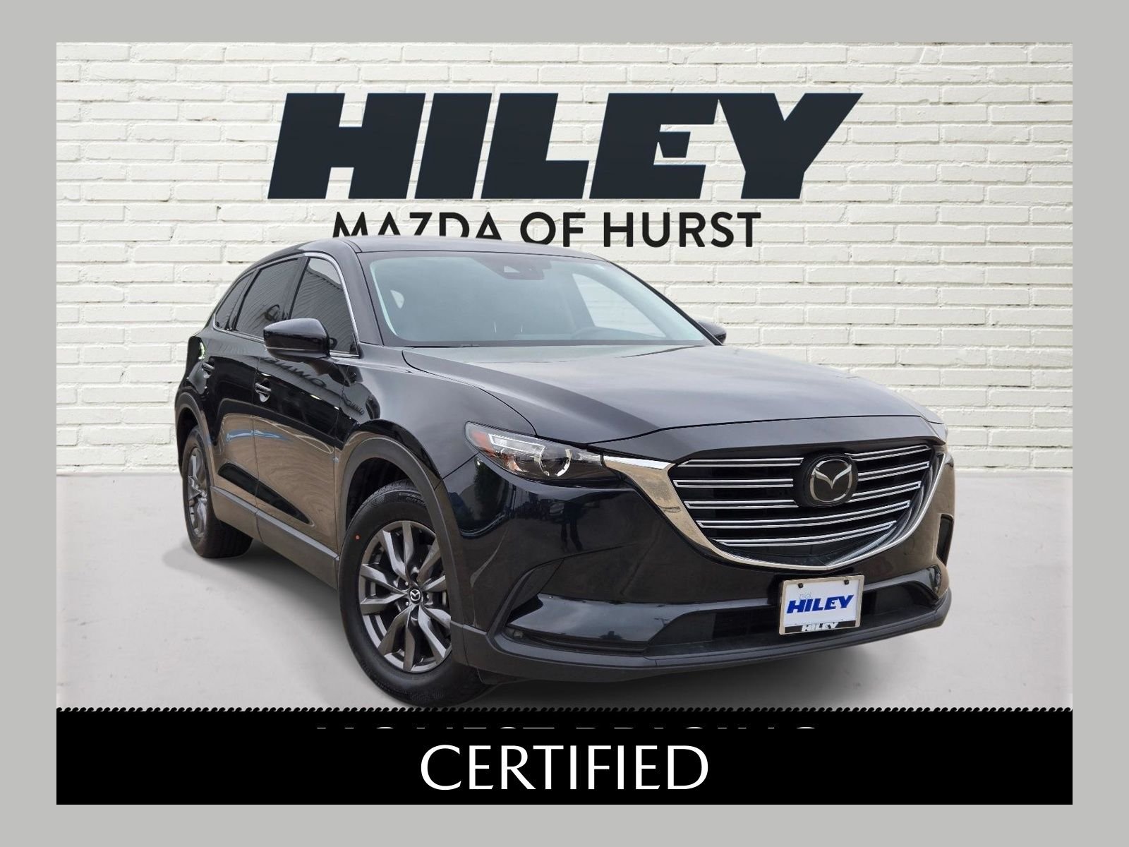 Jet Black 2023 Mazda CX-9 Touring AWD SUV / Crossover All-Wheel Drive 6-Speed Automatic