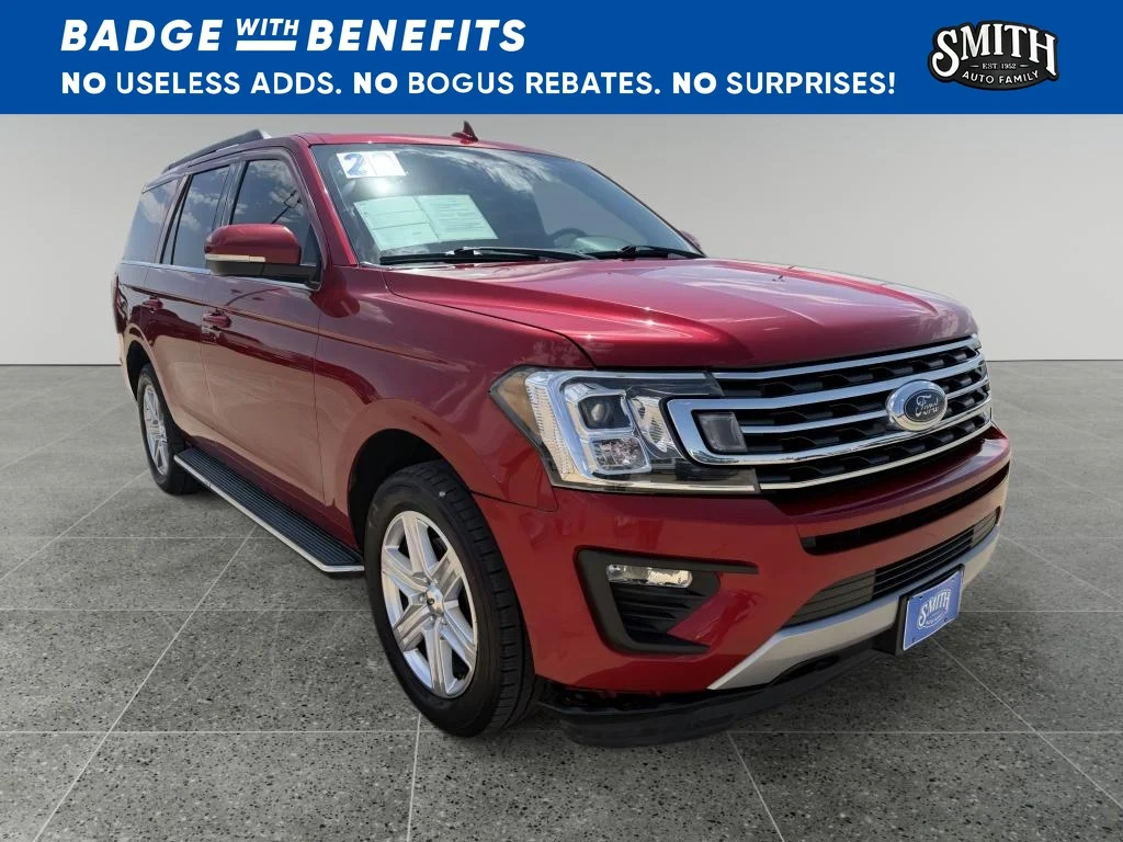 Certified Used 2020 Rapid Red Metallic Tinted Clearcoat Ford XLT image 1