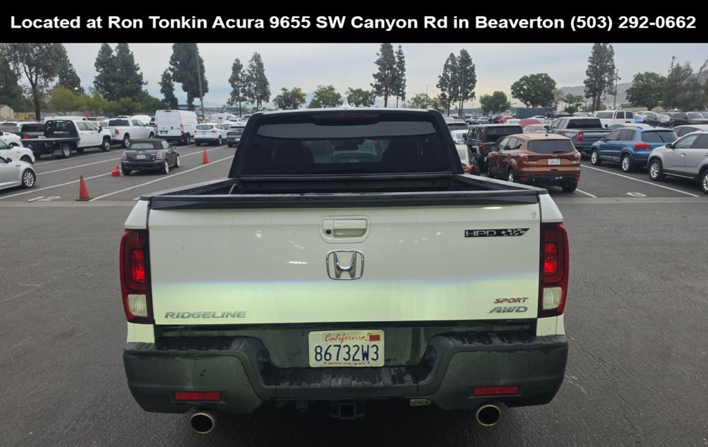 Used 2023 Platinum White Pearl Honda Sport image 5